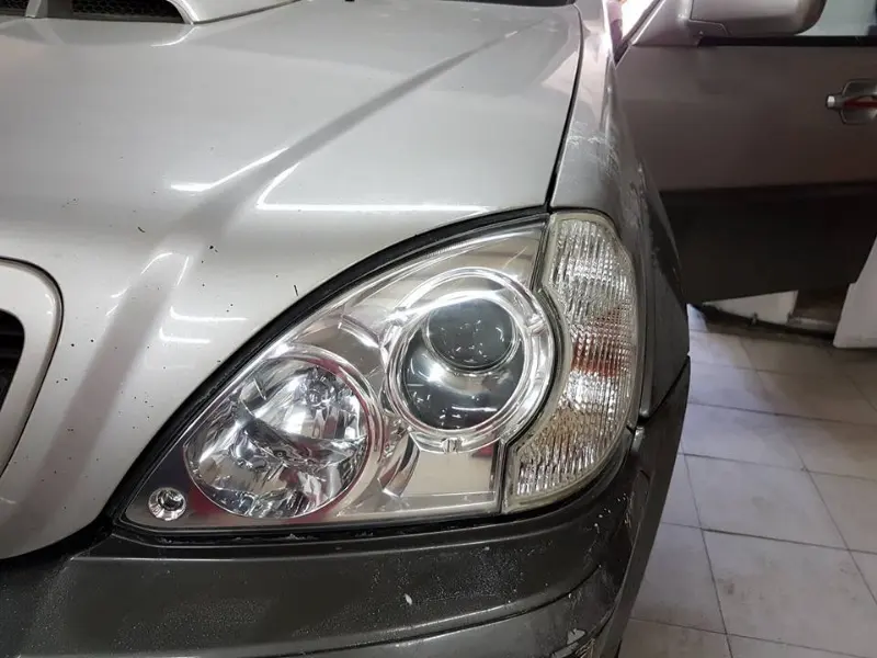 Același far, după polish